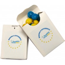 Flip Lid Cardboard Box with Chewy Fruit 25g